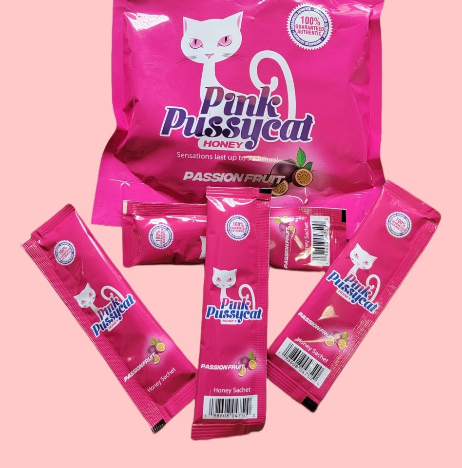 Pink Pussycat Honey Variants and Sizes