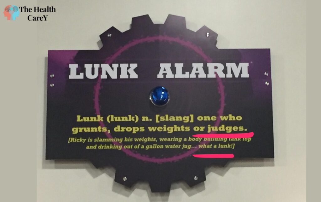 What is the Lunk Alarm at Planet Fitness?